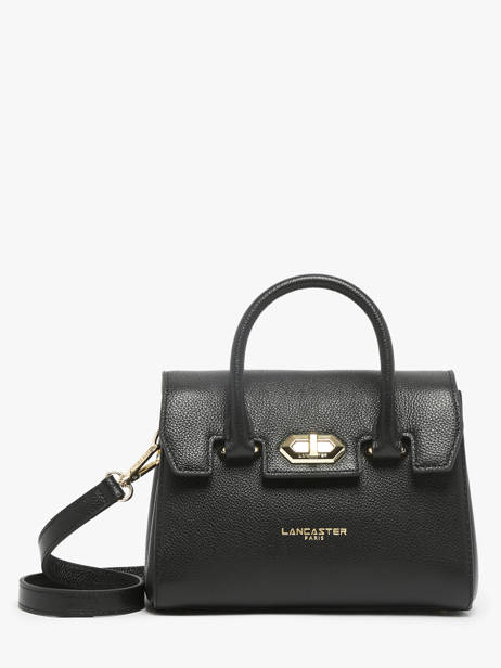 Shoulder Bag Milano Cosmos Leather Lancaster Black milano cosmos 79