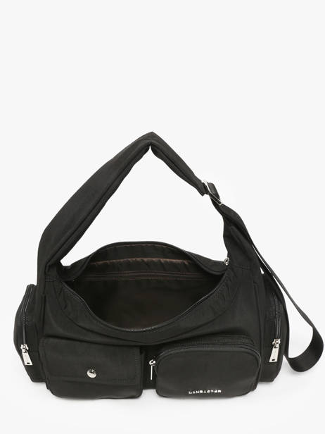Sac Bandoulière Basic Pocket Polyester Lancaster Noir basic pocket 92 vue secondaire 3