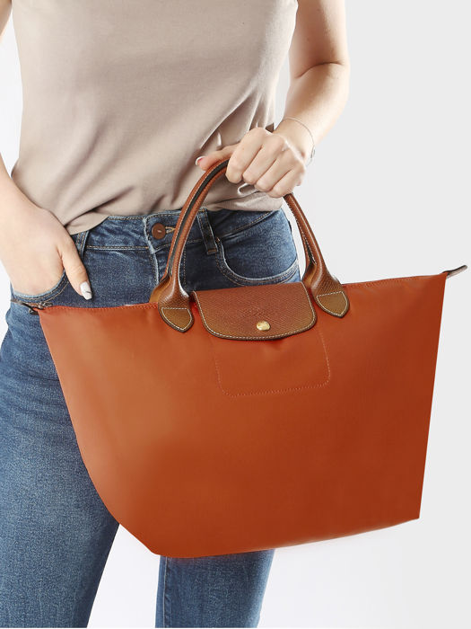 Longchamp Le pliage original Sacs porté main Orange