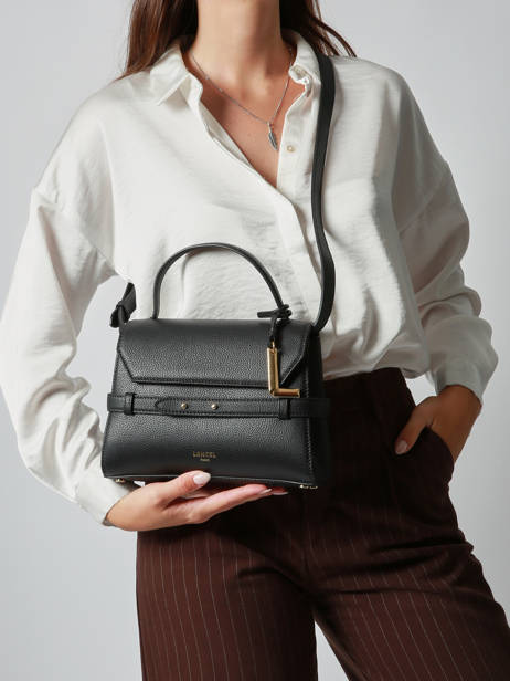 Sac Bandoulière Faubourg Cuir Lancel Noir faubourg A13948 vue secondaire 1