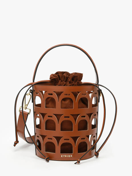 Sac Seau Epona Cuir Etrier Marron epona EEPO136M