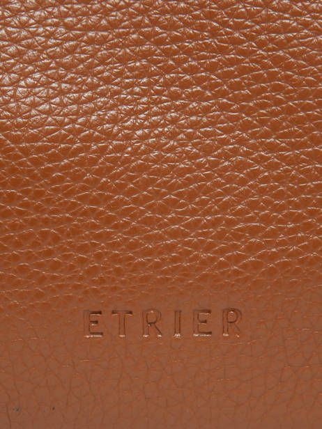 Sac Bandoulière Flandres Cuir Etrier Marron flandres EFLA732M vue secondaire 5
