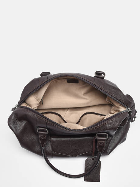 Cabin Duffle Bag Flandres In Leather Etrier Brown flandres EFLA991S other view 5