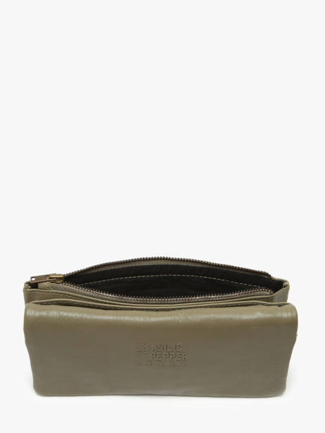 Portefeuille Cow Cuir Basilic pepper Vert cow BCOW96 vue secondaire 2