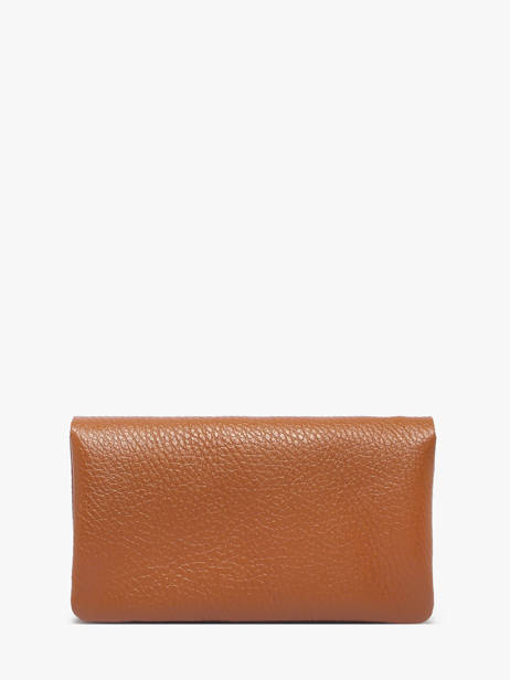 Porte-monnaie Caviar Cuir Milano Marron caviar CA23113 vue secondaire 2