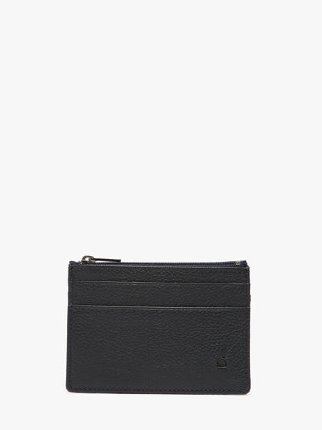 Leather Madras Cardholder Etrier Blue madras EMAD5004