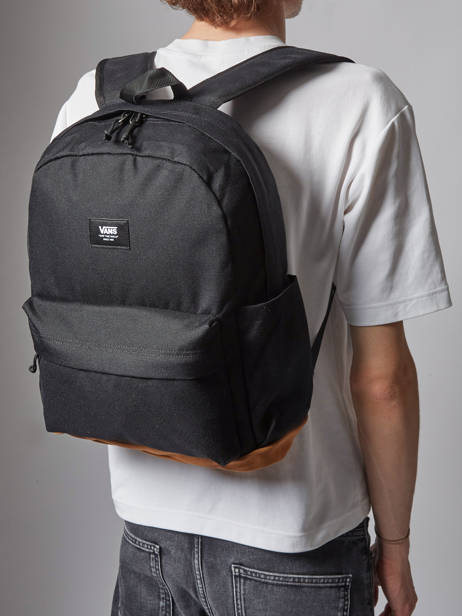 Sac à Dos 1 Compartiment Vans Noir backpack VN000HRJ vue secondaire 1