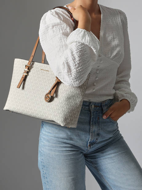 Sac Porté épaule Quinn Michael kors Beige quinn T5GQNT2B vue secondaire 1