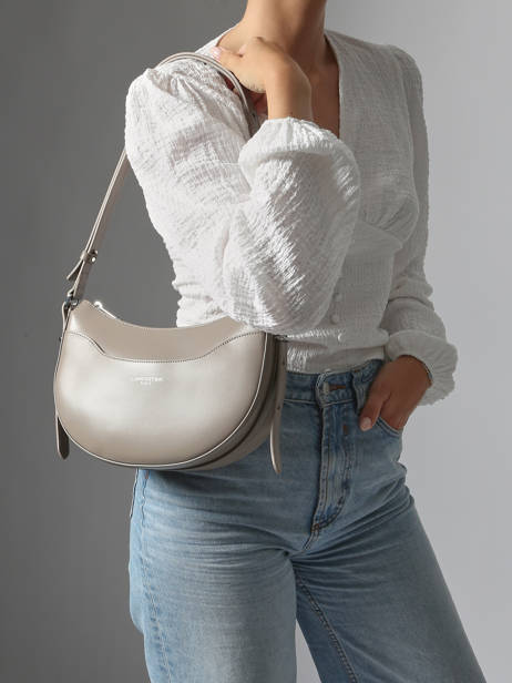 Hobo Bag Suave Ace Leather Lancaster Gray suave ace 28 other view 1