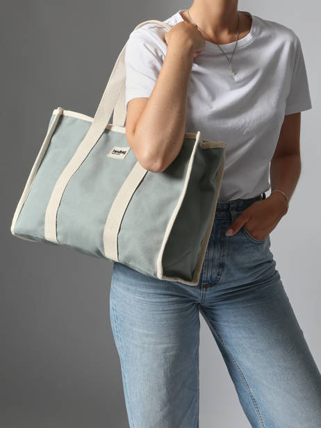 Sac Porté épaule Oscar Coton Hindbag Vert best seller OSCAR vue secondaire 1