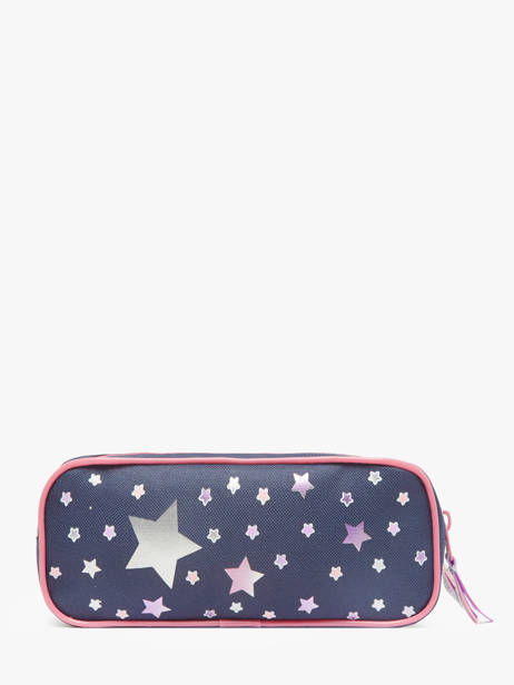 Trousse 2 Compartiments Milky kiss Bleu fable world 3701124 vue secondaire 2