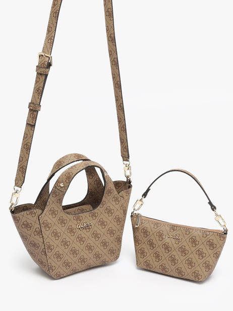 Shoulder Bag Calista Guess Brown calista SG733475 other view 2