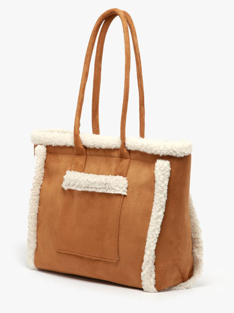 A4 Size Shoulder Bag Sheep David jones Beige sheep CM7876 other view 2