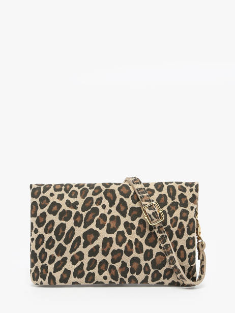 Shoulder Bag Velvet Leopardo Leather Milano Multicolor velvet leopardo VL23067 other view 4