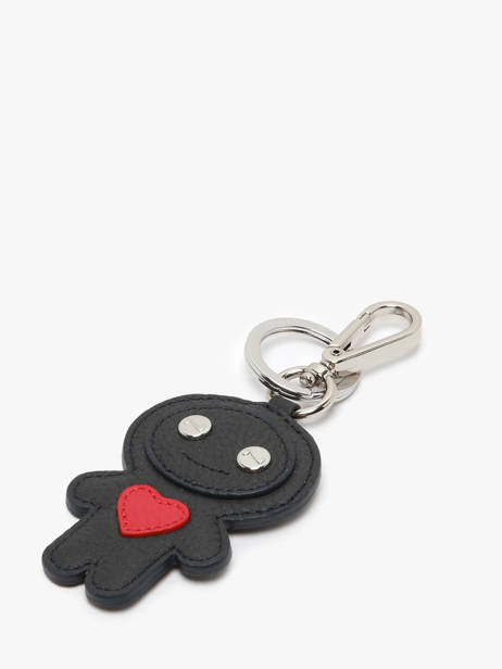 Porte-clefs Love Manga Cuir Nathan baume Gris original n 718N vue secondaire 2