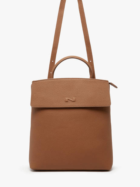 Sac à Dos Cassandra Cuir Nathan baume Marron nathan 22 vue secondaire 2
