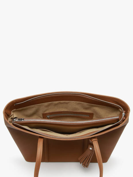 Sac Porté épaule Nathan Cuir Nathan baume Marron nathan 1 vue secondaire 3