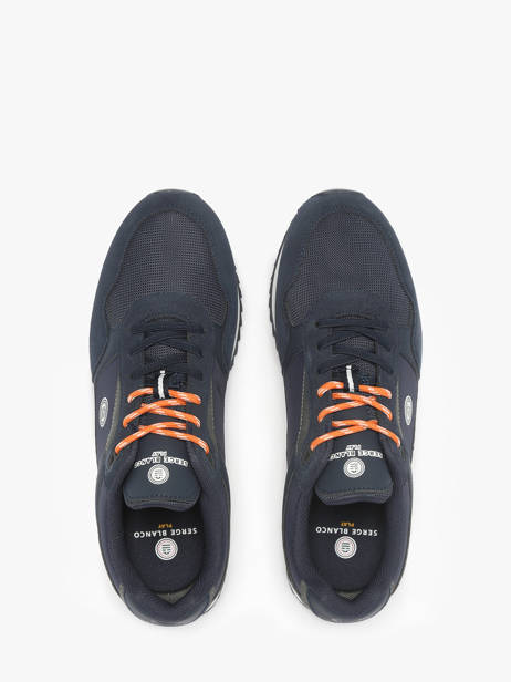 Sneakers Chamonix Serge blanco Blue men CHA1914P other view 3