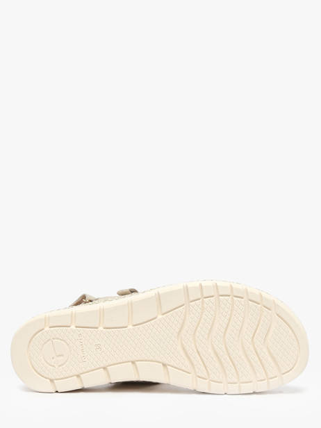 Sandales En Cuir Tamaris Or women 44 vue secondaire 4