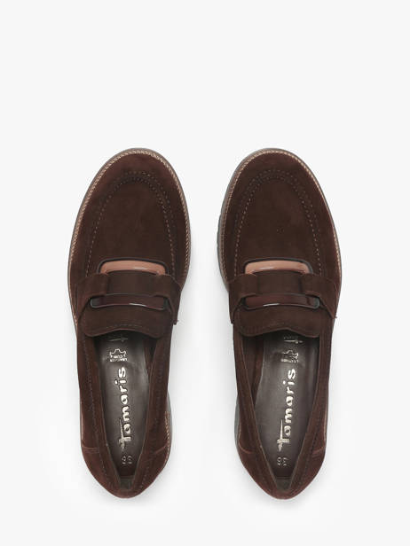 Mocassins En Cuir Tamaris Marron women 43 vue secondaire 4
