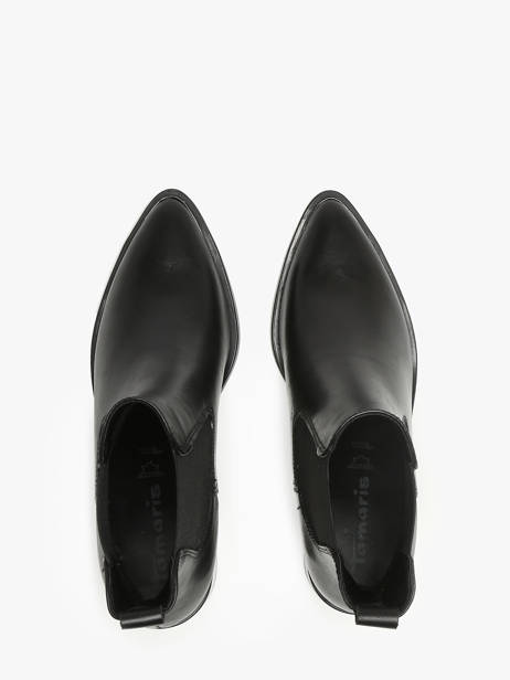 Heeled Boots In Leather Tamaris Black women 45 other view 4