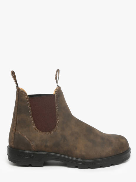 Chelsea Boots In Leather Blundstone Brown men 585