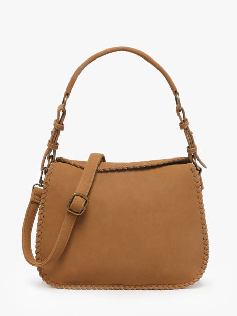 Shoulder Bag Lace Miniprix Brown lace 88131