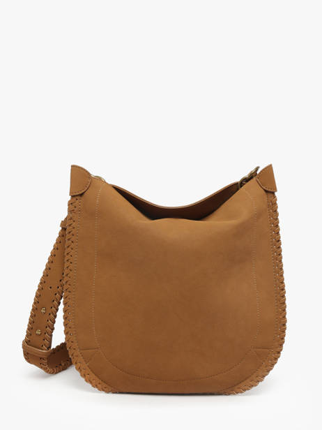 Shoulder Bag Lace Miniprix Brown lace 88133