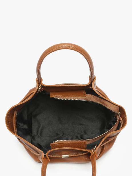 Handbag Caviar Leather Milano Brown caviar CA25063 other view 3