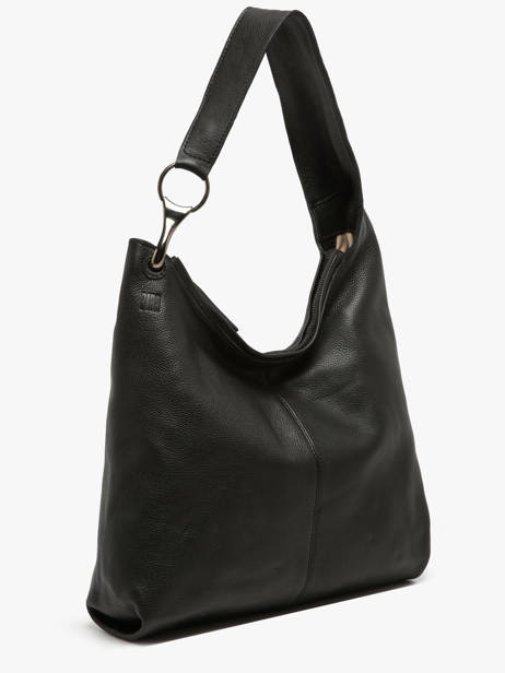 Sac Porté épaule Leather Cuir Biba Noir leather JAP1L vue secondaire 2