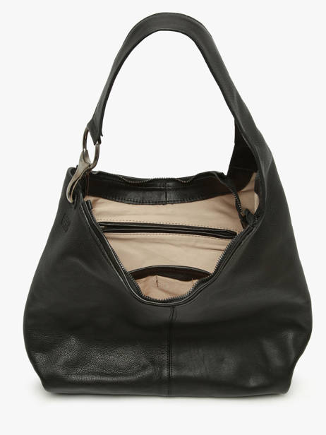 Sac Porté épaule Leather Cuir Biba Noir leather JAP1L vue secondaire 3
