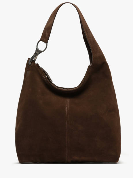 Sac Porté épaule Leather Cuir Biba Marron leather JAP2L