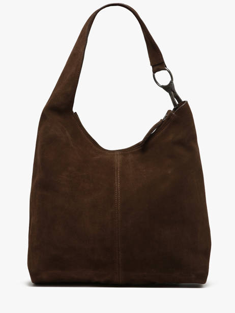 Sac Porté épaule Leather Cuir Biba Marron leather JAP2L vue secondaire 4