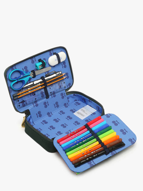 Pencil Box Filled Jeune premier Green daydream boys B other view 2