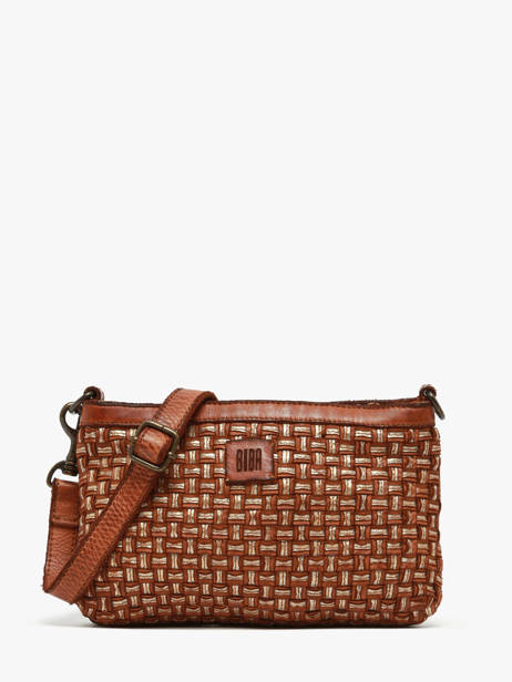 Sac Bandoulière Heritage Cuir Biba Marron heritage KAB9L