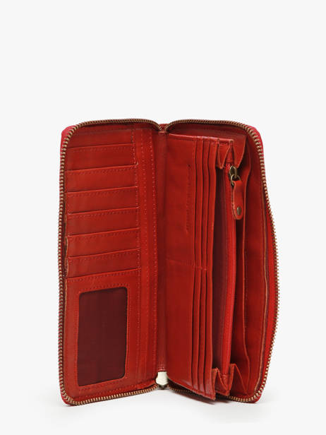 Portefeuille Heritage Cuir Biba Marron heritage BT10 vue secondaire 1