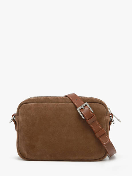 Sac Bandoulière Suede Cuir Lancaster Marron suede 65 vue secondaire 4