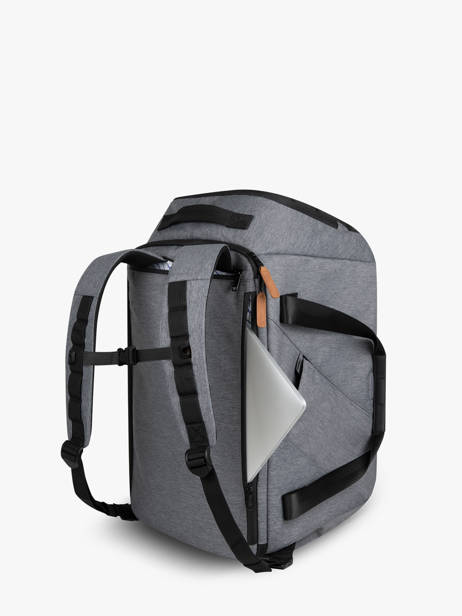 Cabin Duffle Bag Backpack Travel Cabaia Gray travel EXP other view 4