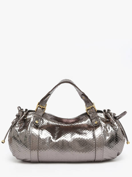 Shoulder Bag Serpent Leather Gerard darel Gray serpent DCS01472 other view 4