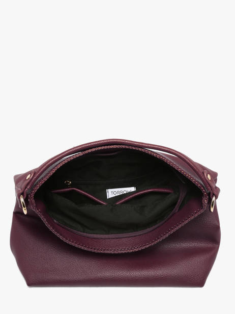 Sac Porté épaule Brodery Polyester Torrow Violet brodery TBRO01 vue secondaire 3