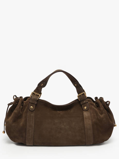 Sac Porté épaule Folk Cuir Gerard darel Vert folk DCS01407