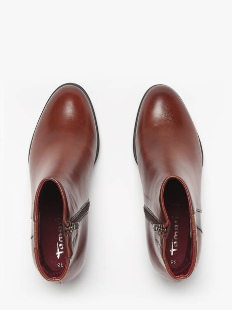 Heeled Boots In Leather Tamaris Brown women 45 other view 4