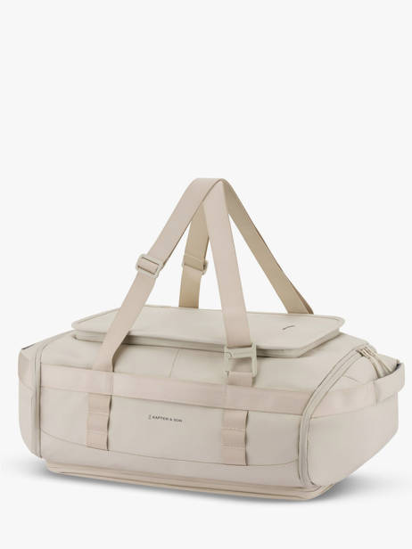 Cabin Duffle Bag Backpack Backpack Kapten and son White backpack LISBONDU other view 2