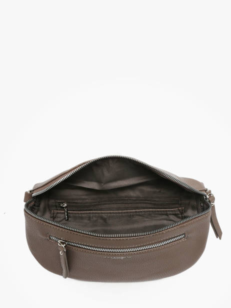 Sac Banane Miniprix Beige grained F8546 vue secondaire 2