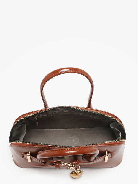 Shoulder Bag London Patent Miniprix Brown london KJ62072 other view 2