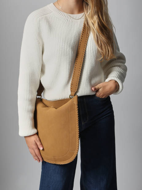 Shoulder Bag Lace Miniprix Brown lace 88133 other view 1