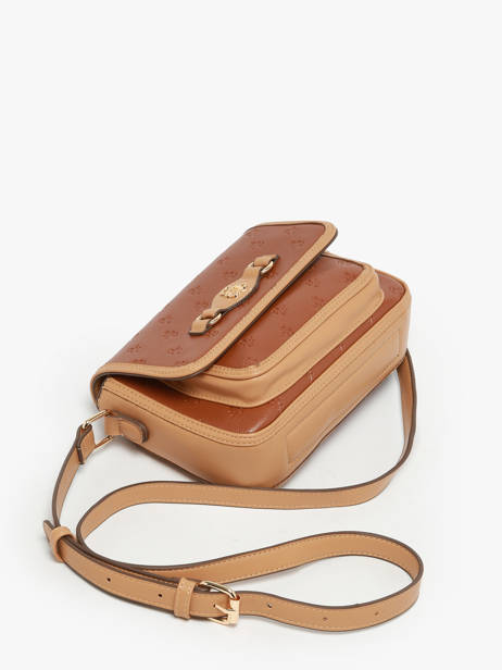 Sac Bandoulière Embossed Lulu castagnette Marron embossed ZAIDOU vue secondaire 2