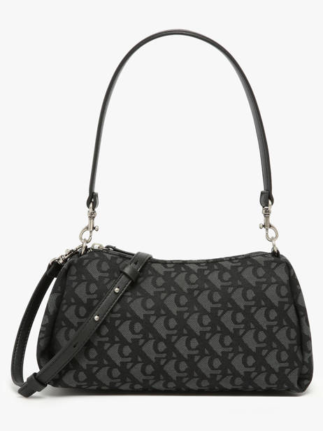 Sac Porté épaule Monogram Polyester Recyclé Calvin klein jeans Noir monogram 4K3142G
