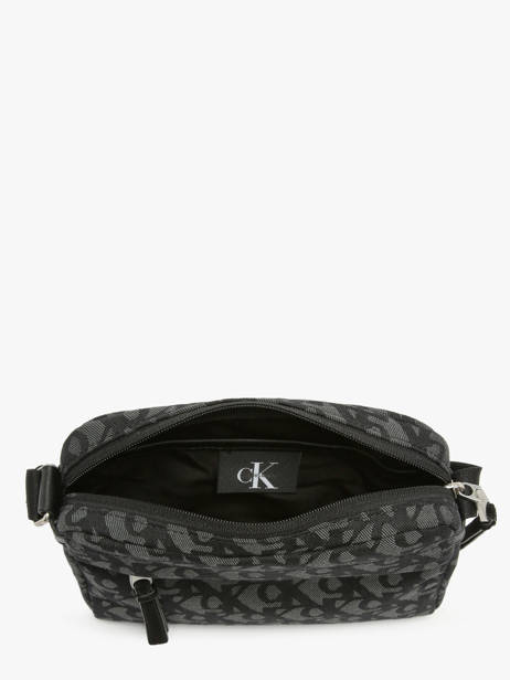 Shoulder Bag Unstructured Recycled Polyester Calvin klein jeans Black unstructured 4G3175G other view 3