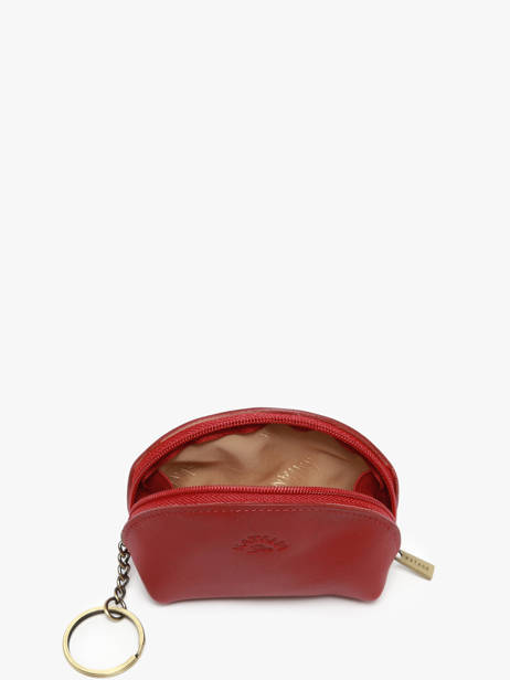 Porte-monnaie Marina Cuir Katana Rouge marina 753007 vue secondaire 1
